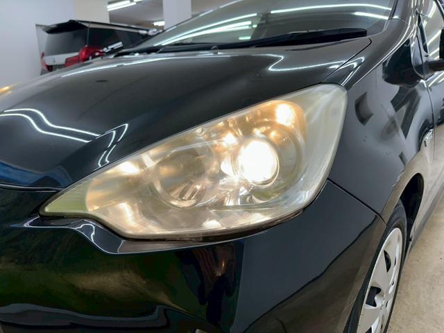 アクア Ｇ　純正ナビ・バックモニター・ワンセグ・社外エアロ・プッシュスタート・スマートキー・ドライブレコーダー・オートエアコン・ＨＩＤヘッドライト・ＢＴ対応・ＥＴＣ・ウインカーミラー・ステアリングスイッチ（12枚目）