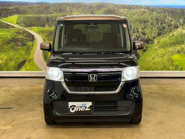N-BOX G・Lターボホンダセンシングカッパーブラウンスタイル 純正ナビ・両側パワースライドドア・ワンセグ・LEDヘッドライト・ETC・オートエアコン・バックモニター・スマートキー・プッシュスタート・ホンダセンシング・横滑り防止機能・パドルシフト(3枚目)