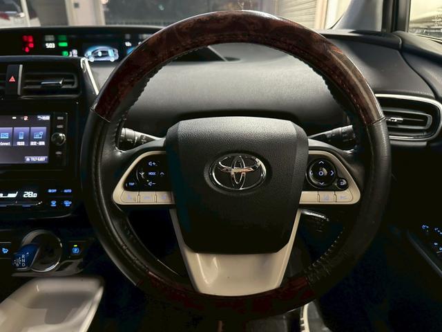 プリウス A モデリスタフルエアロ・純正ナビ・フルセグ対応・ビルトインETC・バックモニター・ドライブレコーダー前後・社外アルミ・デジタルインナーミラー・トヨタセーフティセンス・ステアリングスイッチ・LEDヘッド(59枚目)