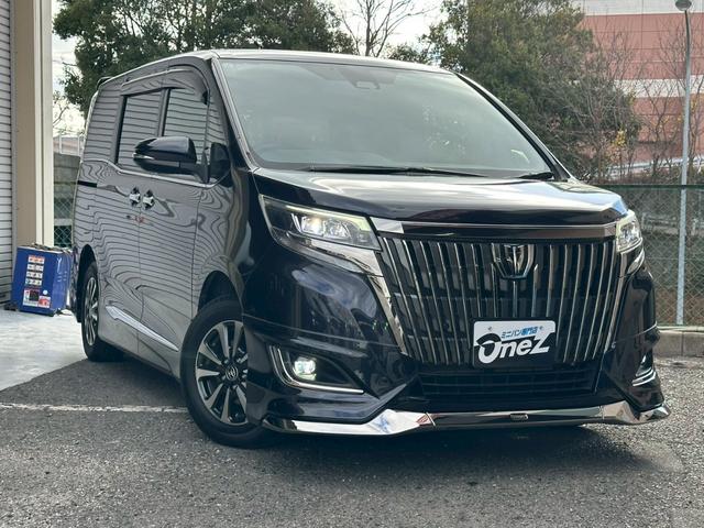 エスクァイア Ｇｉ　プレミアムパッケージ　ブラックテーラード　モデリスタフルエアロ・トヨタセーフティセンス・純正１０インチナビ・フルセグ・バックモニター・ＢＴ対応・両側パワースライドドア・前席シートヒーター・ウッドコンビステアリング・ビルトインＥＴＣ・ステリモ（6枚目）