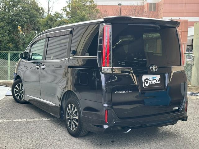 エスクァイア Ｇｉ　プレミアムパッケージ　ブラックテーラード　モデリスタフルエアロ・トヨタセーフティセンス・純正１０インチナビ・フルセグ・バックモニター・ＢＴ対応・両側パワースライドドア・前席シートヒーター・ウッドコンビステアリング・ビルトインＥＴＣ・ステリモ（9枚目）