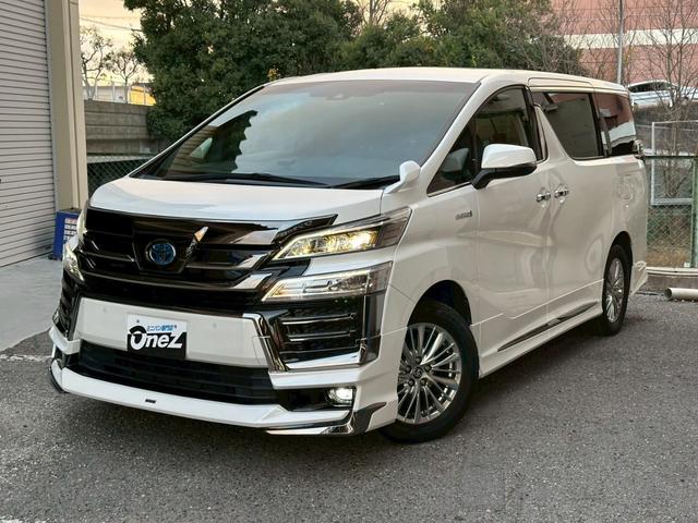 ヴェルファイアハイブリッド Ｚ　ゴールデンアイズ　モデリスタエアロ・純正ナビ・フルセグ・バックモニター・純正フリップダウンモニター・両側パワースライドドア・ハーフレザーシート・トヨタセーフティセンス・レーダークルーズコントロール・ＥＴＣ・純正アルミ（5枚目）