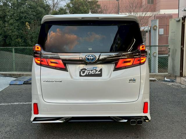 ヴェルファイアハイブリッド Ｚ　ゴールデンアイズ　モデリスタエアロ・純正ナビ・フルセグ・バックモニター・純正フリップダウンモニター・両側パワースライドドア・ハーフレザーシート・トヨタセーフティセンス・レーダークルーズコントロール・ＥＴＣ・純正アルミ（10枚目）