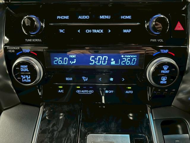 ヴェルファイアハイブリッド Ｚ　ゴールデンアイズ　モデリスタエアロ・純正ナビ・フルセグ・バックモニター・純正フリップダウンモニター・両側パワースライドドア・ハーフレザーシート・トヨタセーフティセンス・レーダークルーズコントロール・ＥＴＣ・純正アルミ（46枚目）