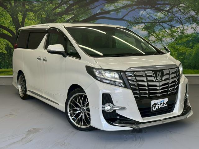 アルファード 2.5S Cパッケージ モデリスタフルエアロ・サンルーフ・アルパインBIGXナビ・アルパインフリップダウンモニター・LEDヘッドライト・バックモニター・社外アルミ・オットマンシート・ETC・ハンドルヒーター・両側PS(9枚目)