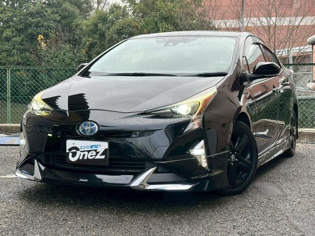 プリウス Ａツーリングセレクション　モデリスタフルエアロ・純正ナビ・ドライブレコーダー・フルセグ・バックモニター・シートヒーター・ＥＴＣ・純正アルミ・クルーズコントロール・ＢＳＭ・クリアランスソナー・ＬＥＤヘッドライト・トヨタセーフティ（4枚目）