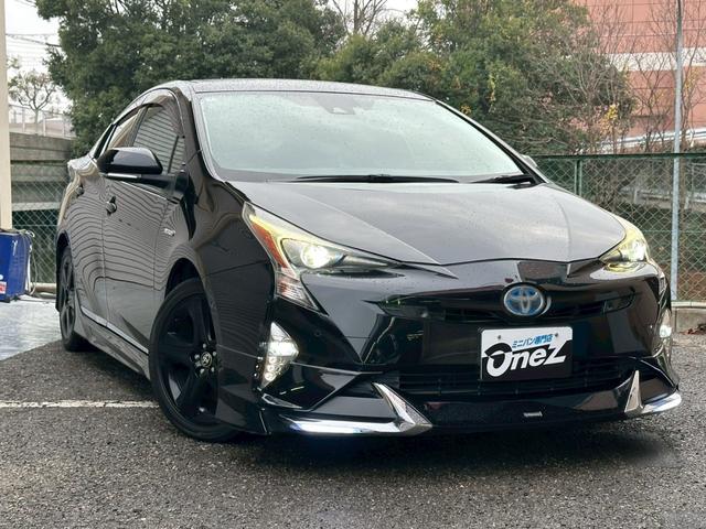 プリウス Ａツーリングセレクション　モデリスタフルエアロ・純正ナビ・ドライブレコーダー・フルセグ・バックモニター・シートヒーター・ＥＴＣ・純正アルミ・クルーズコントロール・ＢＳＭ・クリアランスソナー・ＬＥＤヘッドライト・トヨタセーフティ（6枚目）