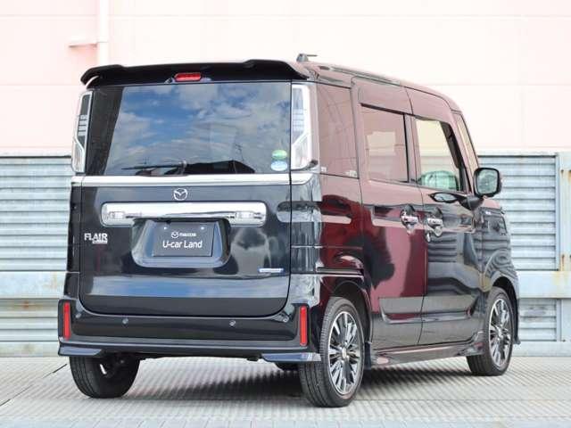 フレアワゴンカスタムスタイル 660 カスタムスタイル ハイブリッド XT 全方位モニター ETC マツダ認定中古車(2枚目)