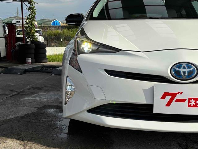 プリウス Sツーリングセレクション レーンアシスト オートクルーズコントロール バックカメラ ナビ TV アルミホイール オートマチックハイビーム オートライト LEDヘッドランプ CVT シートヒーター スマートキー(33枚目)