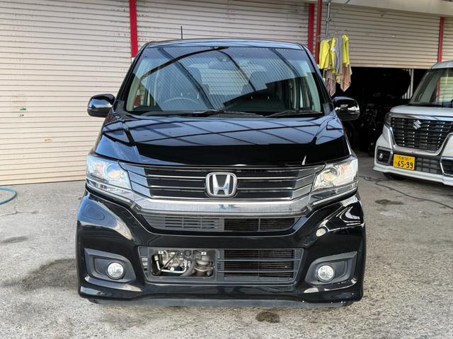 N-WGNカスタム G 純正SDナビ バックカメラ スマートキー ETC オートエアコン Bluetooth再生 盗難防止装置(2枚目)