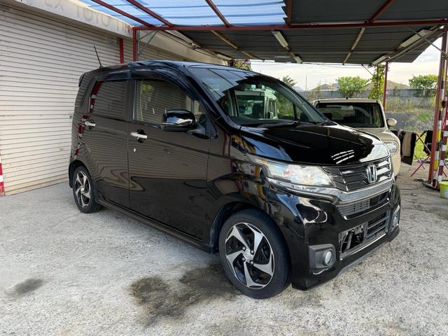 N-WGNカスタム G 純正SDナビ バックカメラ スマートキー ETC オートエアコン Bluetooth再生 盗難防止装置(3枚目)