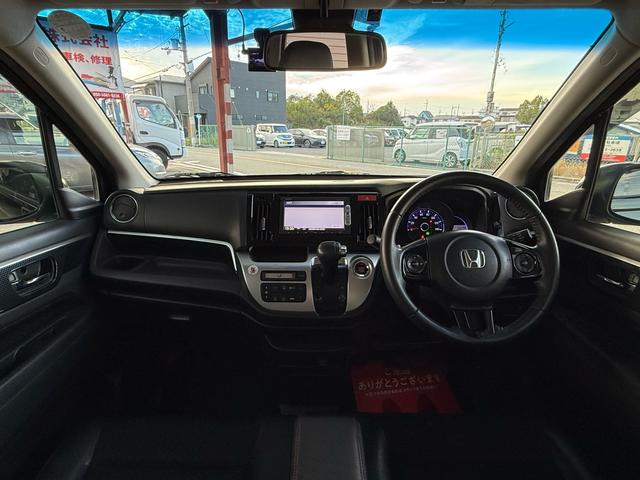 N-WGNカスタム G 純正SDナビ バックカメラ スマートキー ETC オートエアコン Bluetooth再生 盗難防止装置(14枚目)