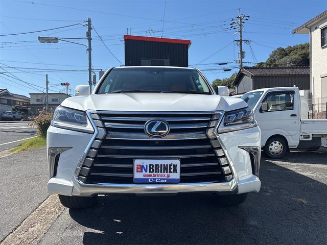 ＬＸ ＬＸ５７０　禁煙車／サンフレアブラウン　／シートエアコン／純正ナビ／後席モニター／クールボックス／ＢＳＭ／全方位カメラ／クリアランスソナー／サンルーフ／衝突軽減システム／レーンアシスト／パワートランク／寒冷地仕様（2枚目）
