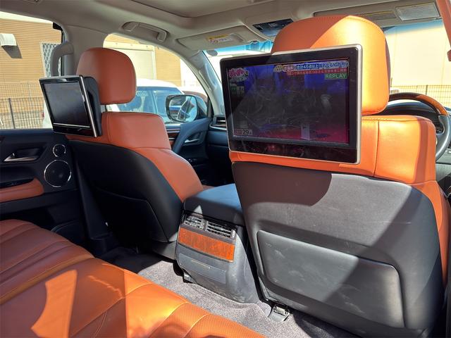 ＬＸ ＬＸ５７０　禁煙車／サンフレアブラウン　／シートエアコン／純正ナビ／後席モニター／クールボックス／ＢＳＭ／全方位カメラ／クリアランスソナー／サンルーフ／衝突軽減システム／レーンアシスト／パワートランク／寒冷地仕様（39枚目）