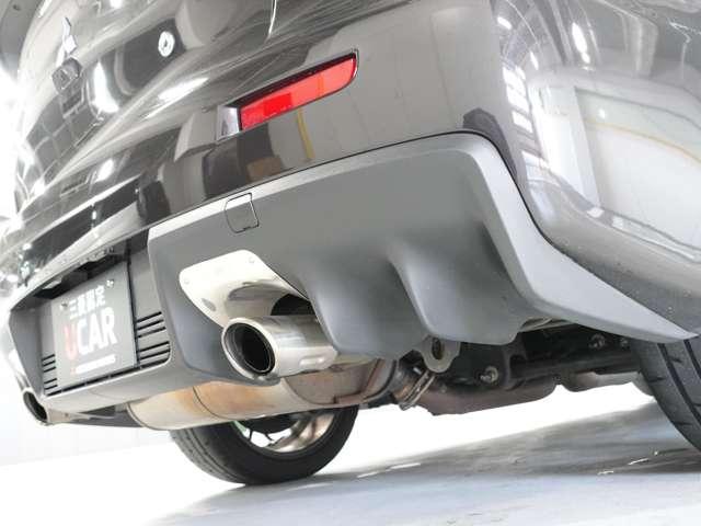 マフラーヒートガード付き