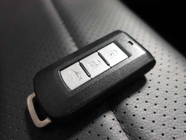 キーを携帯していればエンジンの始動や鍵の開け閉めも可能です