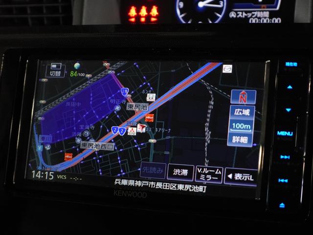 ルーミー Ｇ　ケンウッドメモリーナビ　フルセグＴＶ　リヤカメラ　ＥＴＣ　ＬＥＤヘッドライト　フロントドライブレコーダー　両側電動スライドドア　スマートキー（5枚目）