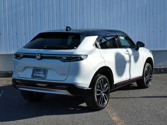 ヴェゼル ｅ：ＨＥＶＰＬａＹ　Ｈｏｎｄａ　ＣＯＮＮＥＣＴ　ディスプレイ・マルチビューカメラシステム・ＥＴＣ・ドラレコ付　衝突被害軽減ブレーキ　カーテンエアバッグ　アイドルストップ　Ｐセンサー　ＡＢＳ　ＥＳＣ　１オーナー　リアカメラ（16枚目）