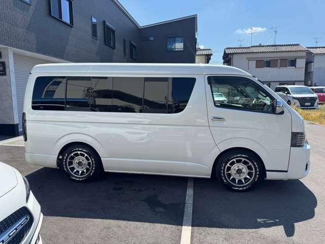 ハイエースワゴン GL 10人 REVOシート ベットキット 10人乗り 現行フェイスチェンジ 11型アルパインナビTV フリップダウンモニター(11枚目)