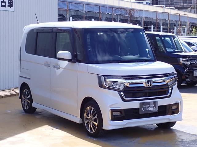 N-BOXカスタム L 純正ナビ 前ドラレコ TVキット フルセグ Rカメラ ETC ホンダセンシング シートヒーター アルミタイヤ LEDヘッドライト 両側パワースライド(12枚目)