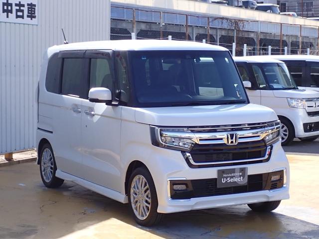 Ｎ－ＢＯＸカスタム Ｌターボ　純正ナビ　フルセグ　Ｒカメラ　ＥＴＣ　純正前ドラレコ　ＴＶキット　ホンダセンシング　シートヒーター　ＬＥＤヘッドライト　アルミタイヤ　両側パワースライド　オートリトラミラー　サンシェード（12枚目）