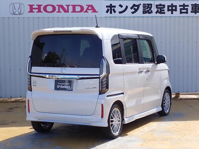Ｎ－ＢＯＸカスタム Ｌターボ　純正ナビ　フルセグ　Ｒカメラ　ＥＴＣ　純正前ドラレコ　ＴＶキット　ホンダセンシング　シートヒーター　ＬＥＤヘッドライト　アルミタイヤ　両側パワースライド　オートリトラミラー　サンシェード（14枚目）