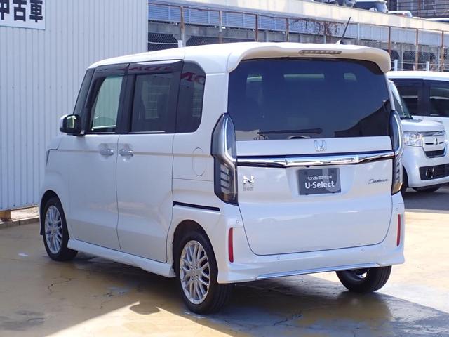 Ｎ－ＢＯＸカスタム Ｌターボ　純正ナビ　フルセグ　Ｒカメラ　ＥＴＣ　純正前ドラレコ　ＴＶキット　ホンダセンシング　シートヒーター　ＬＥＤヘッドライト　アルミタイヤ　両側パワースライド　オートリトラミラー　サンシェード（16枚目）
