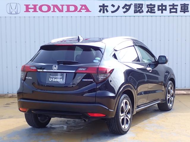 ヴェゼル ハイブリッドＺ・ホンダセンシング　純正ナビ　ドラレコ　ＴＶキット　フルセグ　Ｒカメラ　ＥＴＣ　ＬＥＤヘッドライト　純正フォグライト　アルミタイヤ　シートヒーター　ＵＳＢジャック　ホンダセンシング　オートリトラミラー（11枚目）