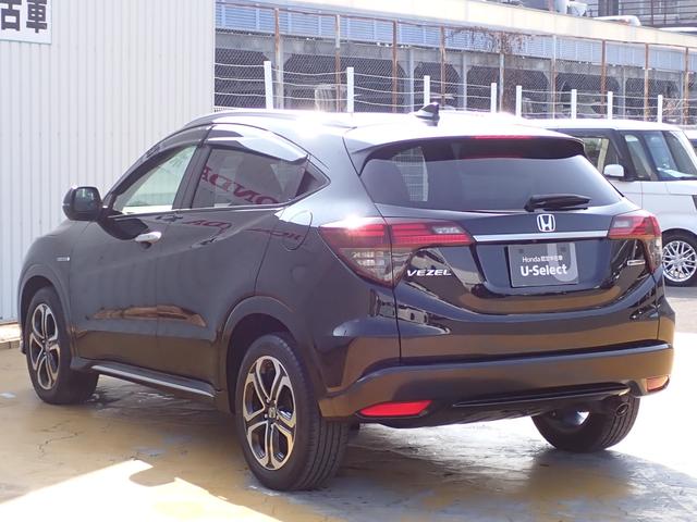 ヴェゼル ハイブリッドＺ・ホンダセンシング　純正ナビ　ドラレコ　ＴＶキット　フルセグ　Ｒカメラ　ＥＴＣ　ＬＥＤヘッドライト　純正フォグライト　アルミタイヤ　シートヒーター　ＵＳＢジャック　ホンダセンシング　オートリトラミラー（13枚目）