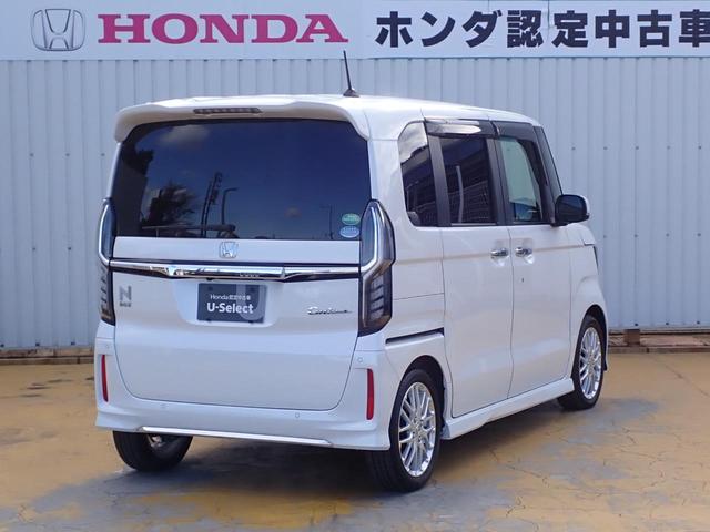 Ｎ－ＢＯＸカスタム Ｌターボ　純正ナビ　フルセグ　Ｒカメラ　ＥＴＣ　サイドカーテンエアバック　ホンダセンシング　プラズマクラスターＡＣ　シートヒーター　シートバックテーブル　純正アルミホイール　純正フォグライト　左右電動スライド（14枚目）