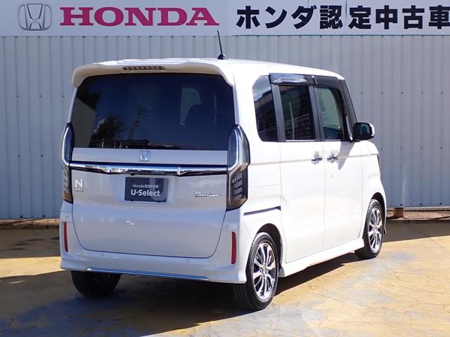 Ｎ－ＢＯＸカスタム Ｌ　純正ナビ　フルセグ　Ｒカメラ　ＥＴＣ　ドラレコ（前・後）　テレビキット　シートヒーター　オートリトラミラー　シートバックテーブル　ＨｏｎｄａＳＥＮＳＩＮＧ　Ｂｌｕｅｔｏｏｔｈオーディオ（14枚目）