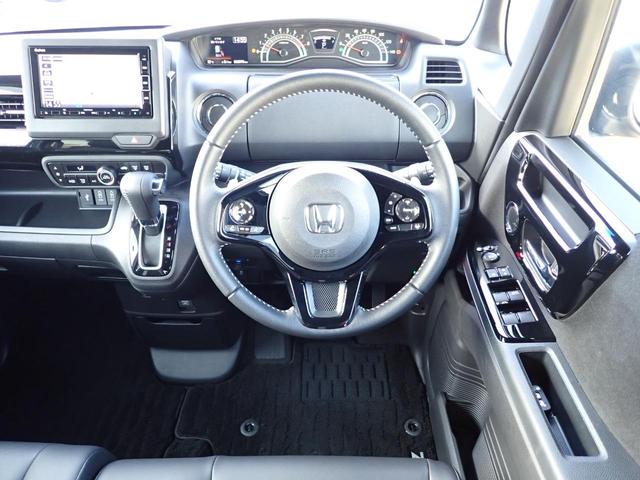 Ｎ－ＢＯＸカスタム Ｌターボ　純正ナビ　前後ドラレコ　ＴＶキット　フルセグ　Ｒカメラ　ＥＴＣ　ホンダセンシング　ＵＳＢジャック　オートリトラミラー　アームレスト　両側パワースライド　シートバックテーブル（23枚目）