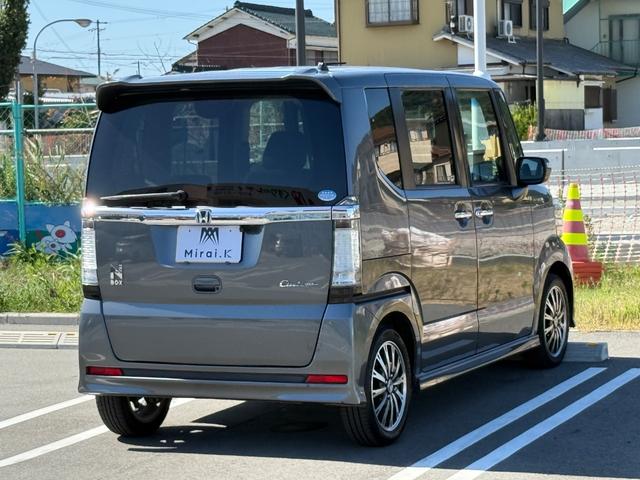 Ｎ－ＢＯＸカスタム Ｇ・ターボパッケージ　両側電動スライドドア　オートエアコン　プッシュスタート　１５インチＡＷ　電動格納ミラー　　ＥＴＣ　ＨＩＤヘッドライト　パワーウィンドウ　ＥＣＯＮ（22枚目）