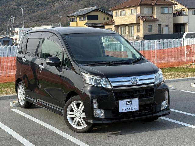 ムーヴ カスタム　ＲＳ　ＳＡ　４ＷＤ　衝突軽減　オートエアコン　ＬＥＤヘッドライト　１５インチＡＷ　ワンセグ　Ｂｌｕｅｔｏｏｔｈ　テレビキャンセラー　プッシュスタート　ｍｏｍｏステアリング　ＥＴＣ　電動格納ミラー（16枚目）