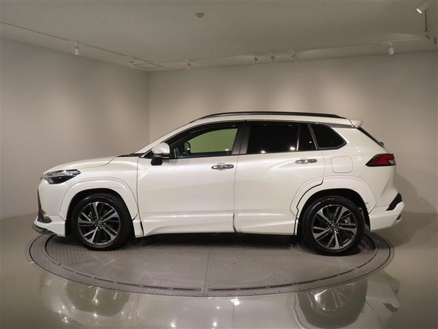 カローラクロス ハイブリッド Z フルセグ メモリーナビ バックカメラ 衝突被害軽減システム ETC ドラレコ LEDヘッドランプ ワンオーナー フルエアロ 記録簿(5枚目)