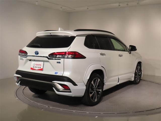 カローラクロス ハイブリッド Z フルセグ メモリーナビ バックカメラ 衝突被害軽減システム ETC ドラレコ LEDヘッドランプ ワンオーナー フルエアロ 記録簿(6枚目)