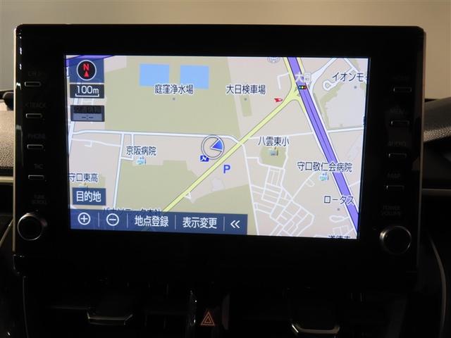 カローラクロス ハイブリッド Z フルセグ メモリーナビ バックカメラ 衝突被害軽減システム ETC ドラレコ LEDヘッドランプ ワンオーナー フルエアロ 記録簿(9枚目)