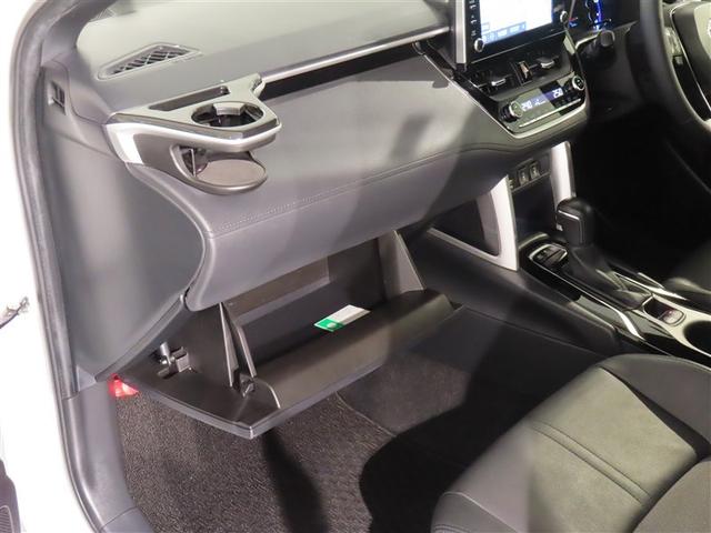 カローラクロス ハイブリッド Z フルセグ メモリーナビ バックカメラ 衝突被害軽減システム ETC ドラレコ LEDヘッドランプ ワンオーナー フルエアロ 記録簿(28枚目)