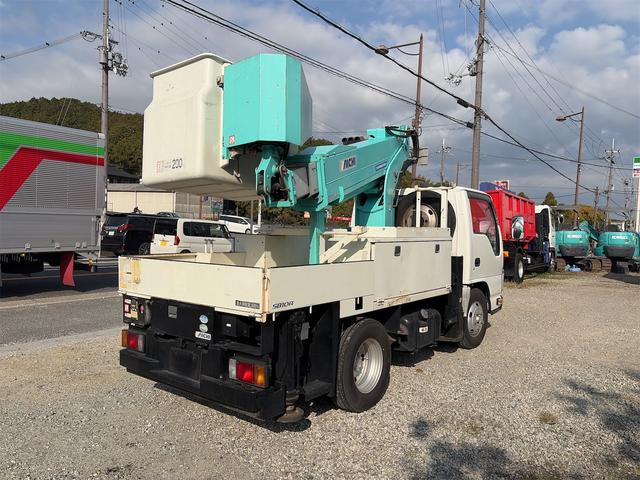 エルフトラック 　アイチ　ＳＢ１０Ａ　アルミブーム　電工仕様（7枚目）