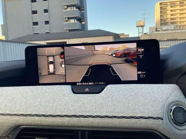 CX-80 XD-ハイブリッド プレミアムモダン XDHVプレミアムモダン ナビ 360度ビューモニタ 電動リアゲート シートヒーター ベンチレーション ハンドルヒーター ホワイト内装(6枚目)