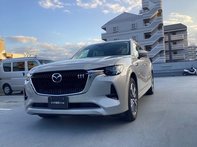 CX-80 XD-ハイブリッド プレミアムモダン XDHVプレミアムモダン ナビ 360度ビューモニタ 電動リアゲート シートヒーター ベンチレーション ハンドルヒーター ホワイト内装(15枚目)