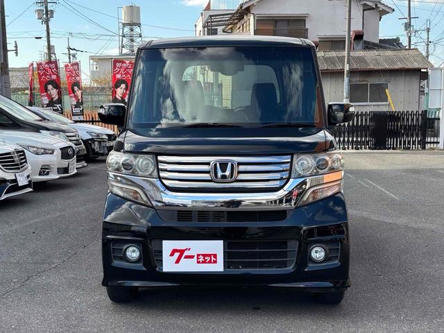 N-BOXカスタム ETC バックカメラ 両側スライド・片側電動 ナビ TV オートライト スマートキー アイドリングストップ 電動格納ミラー ベンチシート CVT ABS ESC CD DVD再生 USB(12枚目)