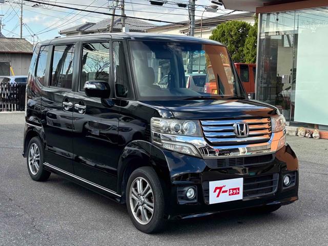N-BOXカスタム ETC バックカメラ 両側スライド・片側電動 ナビ TV オートライト スマートキー アイドリングストップ 電動格納ミラー ベンチシート CVT ABS ESC CD DVD再生 USB(13枚目)