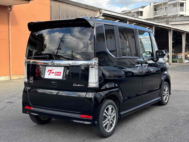 N-BOXカスタム ETC バックカメラ 両側スライド・片側電動 ナビ TV オートライト スマートキー アイドリングストップ 電動格納ミラー ベンチシート CVT ABS ESC CD DVD再生 USB(15枚目)