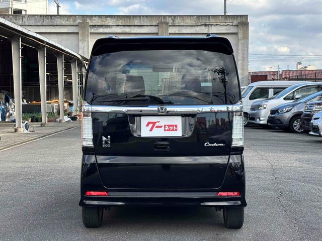 N-BOXカスタム ETC バックカメラ 両側スライド・片側電動 ナビ TV オートライト スマートキー アイドリングストップ 電動格納ミラー ベンチシート CVT ABS ESC CD DVD再生 USB(16枚目)