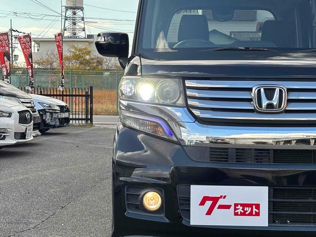 N-BOXカスタム ETC バックカメラ 両側スライド・片側電動 ナビ TV オートライト スマートキー アイドリングストップ 電動格納ミラー ベンチシート CVT ABS ESC CD DVD再生 USB(30枚目)