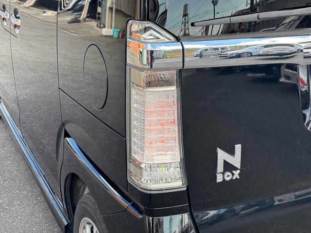N-BOXカスタム ETC バックカメラ 両側スライド・片側電動 ナビ TV オートライト スマートキー アイドリングストップ 電動格納ミラー ベンチシート CVT ABS ESC CD DVD再生 USB(33枚目)