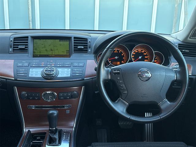 フーガ 250GT 2.5 250GT バックカメラ サイドカメラ ナビ スマートキー ETC 電格ミラー アルミホイール オートライト AT  電動格納ミラー 盗難防止システム パワーステアリング (スパーブラック)(41枚目)