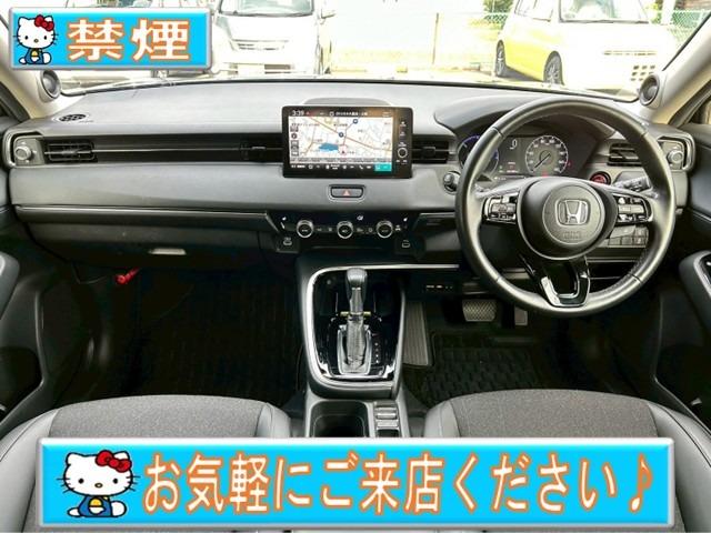 ヴェゼル ｅ：ＨＥＶ　Ｚ　★ワンオーナー★禁煙★純ナビ★全周囲カメラ★Ｂカメラ★フルセグＴＶ★ＢＳＭ★ハンドルヒーター★シートヒーター★衝突軽減システム★パドルシフト★レーダークルーズ★スマートキー★ＥＴＣ（5枚目）