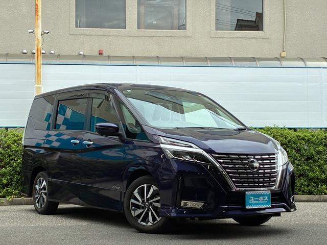 セレナ ハイウェイスターV 1オーナー 禁煙 全周囲モニタ プロパイロット 純正10インチナビ Bカメラ フルセグTV 両側パワースライドドア インテリジェントルームミラー スペアキー BSM ドラレコ レーダークルーズ ETC(7枚目)